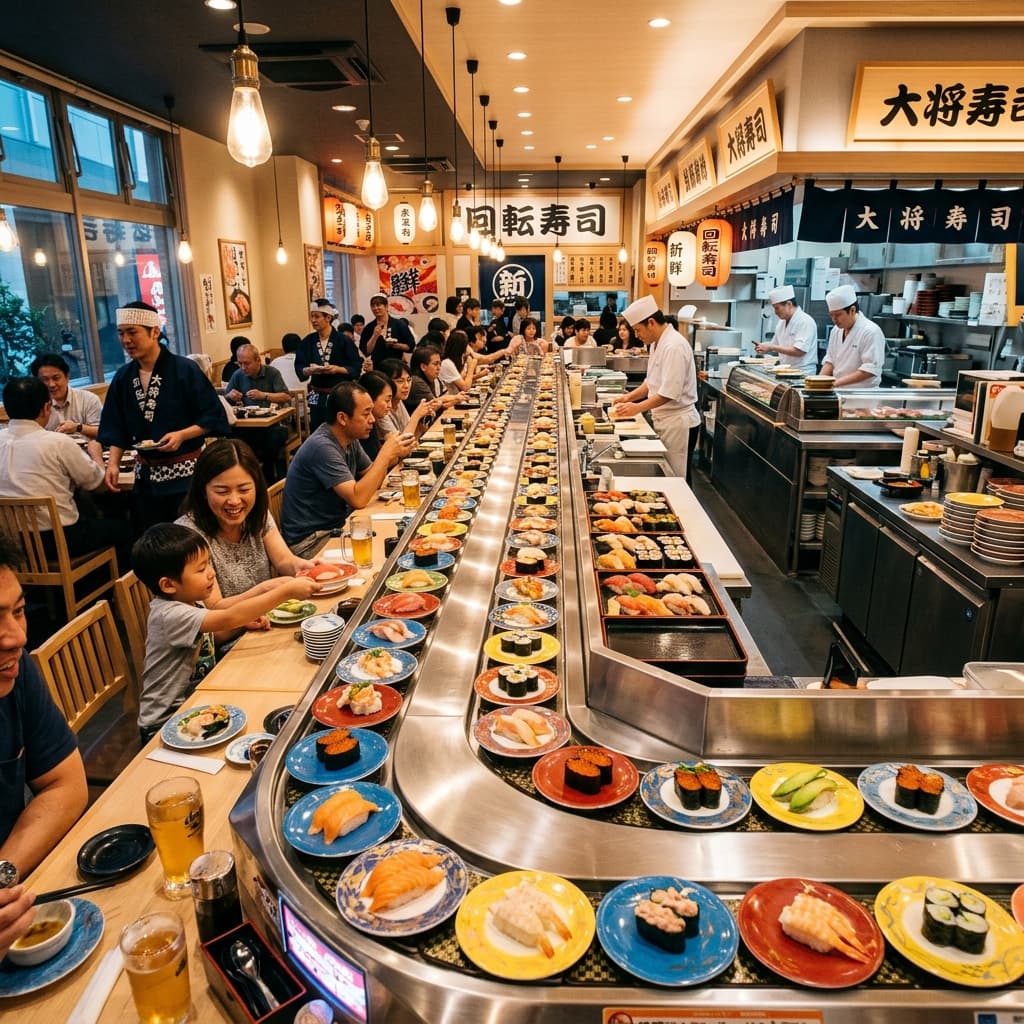 Vista de la cinta transportadora