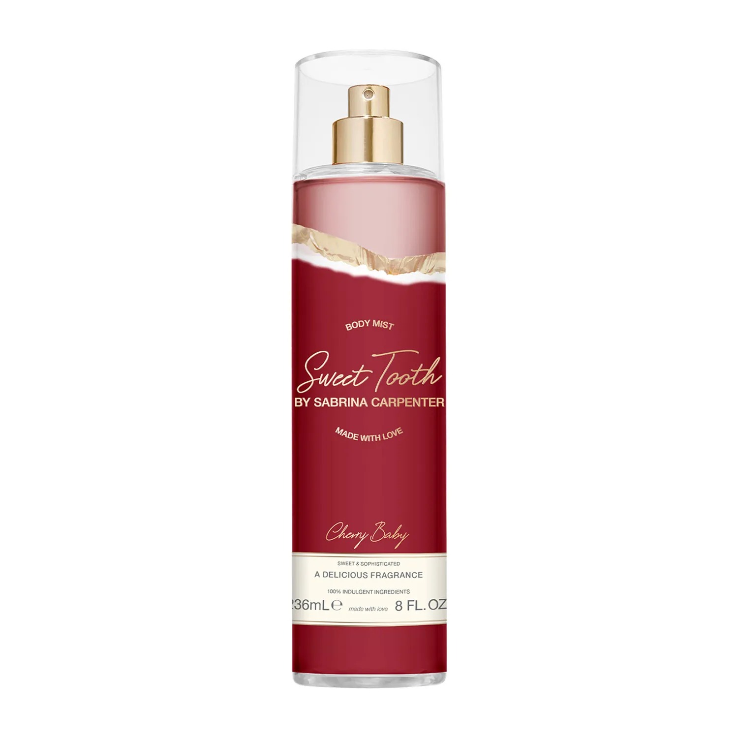 Sabrina Carp.Body Mist Tooth Cherry 236m