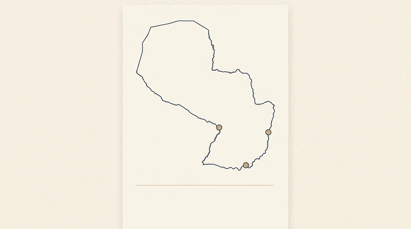 Press kit: Paraguay country-data infographic layout